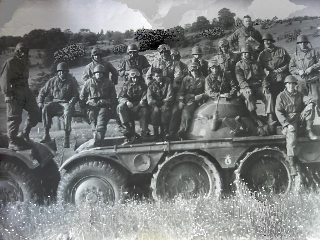 Char avec Militaires